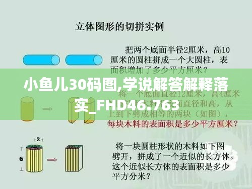 小鱼儿30码图,学说解答解释落实_fhd46.763