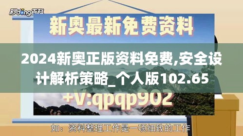 2024新奥正版资料免费,安全设计解析策略_个人版102.65